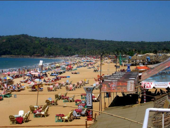 Ronz Vista Da Praia Calangute Buitenkant foto